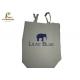 Recycled Tote Cotton Canvas Bags Printed With Elephant Design Eco Friendly