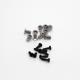 M0.5-M3 Titanium Grade 2 Anodized Blue Micro Flat Head Screws for Diving Watches Customized Service