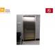 40/45/55 mm  1 Hour Fire Rated Stainless Steel Metal Doors/ 35 Kg/m2