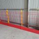 Safety 8mm Edge Protection Barriers 1.3m Height Easily Assembled