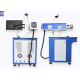 100W CO2 Laser Engraving Machine , Laser Printing Equipment With Dynamic Focus Galvoscanner