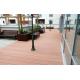 Eco-friendly WPC Decking Flooring Engineered For Corridor & Decoration