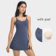 Womens Tennis Athletic Dress with Built in Bra Exercise Workout Dress