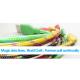 Pure PP Yarn Cotton Braided Sleeving Custom Color For Cable / Wire Protection