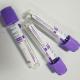 Medical Vacuum K3 EDTA Vial Lavender Top Blood Collection Tube ISO13485 Mark