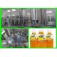 Automatic Fresh Fruit Juice Filling Machine / Hot Filling Plant 350ml - 2000Ml±10ml