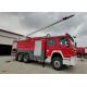 25m Working Height Water Tower Fire Truck Spray Flow 4200L/min 70m Range