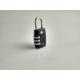 Professional 3 Dial Combination Lock Zinc Alloy / PC Material Color Customized