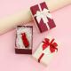 Two Pieces Cosmetic Box Packaging Lip Gloss Custom Boxes With Ribbon