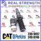 Diesel engine fuel injector 2309457 diesel injector assembly fuel injection spare parts 230-9457 for CAT excavator
