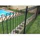 2100mm High Roll Top Wire Mesh Fencing Hot Dip Galvanized Powder Coating
