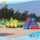 Hansel amazing infltable swimming pool play equipment in water park