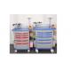 3 Drawers Lockable Stainless Steel Trolley Customized Size