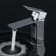ODM Cold And Hot Waterfall Basin Mixer Tap In Chrome Matte Black Grey
