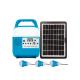 Portable Mini Solar Power Kits For Home With Music Speaker Systems Fan Solar Energy And Light 5W 6V