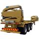 King Pin 2 50mm JOST 3 Axle Container Side Lifter Semi Trailer for Container Handling