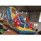 Custom Design Wet And Dry Inflatable Slide Spongebob Theme High Density