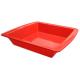 Silicone Cake Pan 8.5  Nonstick Bakeware Baking Mould Brownie Pan for bread Chocolate Pie Pizza fudge and brownies