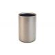 450ml Capacity Double Wall Utdoor Coffee Mugs Pure Titanium Natural Color