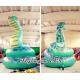 Cute Cartoon Decoration Model, Inflatable Circled Snake for Sale