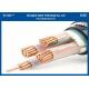 4c XLPE Insulated Armoured Power Cable, PVC Sheath （AL/CU/PVC/XLPE/STA/NYBY/N2XBY）Nominal Section：4*1.5~4*400mm²