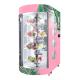 22 Inch Fresh Flower Vending Machine Transparent Shelf Self Service Kiosk