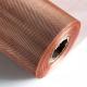 99.99% Purity Red Copper Wire Mesh , EMF Shielding Copper Woven Mesh