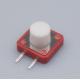 12 Mm X 12 Mm Tactile Switch White Push Button 2 Pin Side Terminal Silent Switch