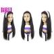 250% Density Hand Made Custom Made Lace Wigs , Straight Custom Closure Wigs Wave Lace
