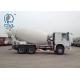 6x4 HOWO 9m3 10M3 Concrete Mixer Truck With Closely Hydraulic System
