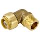 Brass Pipe Fitting Quick Connect Copper Push Fit Fittings Plumbing Brass Push Fit Fittings for Pex Water Pipe