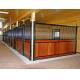 Free Standing Horse Stable Partitions , Equine Boarding Facilities For Equestrian Center