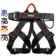 CE 2002 Certified Half Body Safety Belt Harness for Rock Climbing Wall Enthusiasts