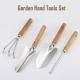4 Piece Stainless Steel Garden Hand Tools Kit With Wooden Handle