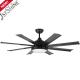 15cm 8 Steel Blade Ceiling Fan For Swimming Pool Yoga Studio