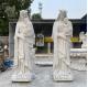 Mother Mary And Jesus Marble Sculpture Life Size White Virgin Mary Statue Stone Carving Religious Church Outdoor