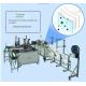 220V Face Mask Production Line , Disposable Face Mask Manufacturing Machine