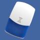 Wireless GSM siren in blue suitable for wireless gsm home burglar alarms