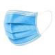 3-Ply Face Cover Face Masks Non-woven Adult Protective Mask in Blue for Breathability