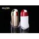 MS Women 30ml Refillable Pump Bottles With Lid Gold Color 120mm Height