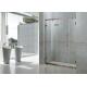 Customized Frameless Swing Shower Screens Hinge Stainless Steel Marterials for Apartment / Home