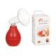 BPA Free Latex Silicone Manual Breast Pump With Bottle