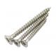 A2 A4 Stainless Steel Chipboard Flooring Screws , Fully Threaded Countersunk