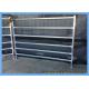 Hot Galvanized Horse Wire Mesh Fence Panels Steel Pipe Silver Color For Farm