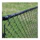 2.0mm-4.0mm Galvanized Diamond Wire Netting Pvc Chain Link Fence For Outdoor Fence