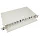 Fiber Optic Cable Termination Patch Panel , Slide - Out Fiber Termination Panel