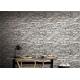 Removable 3D Brick Wall Wallpaper Bedroom Decoration With Pvc Surface Embossed
