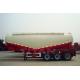 TITAN VEHICLE 3 axles Bulk Cement Bulker Transporter Tank Tanker Semi Trailer For Sale