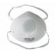 Anti Bacterial Disposable N95 Mask White For Personal Public Protective