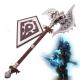 43” world of warcraft metal crafts battle axe lich king shadowmourne